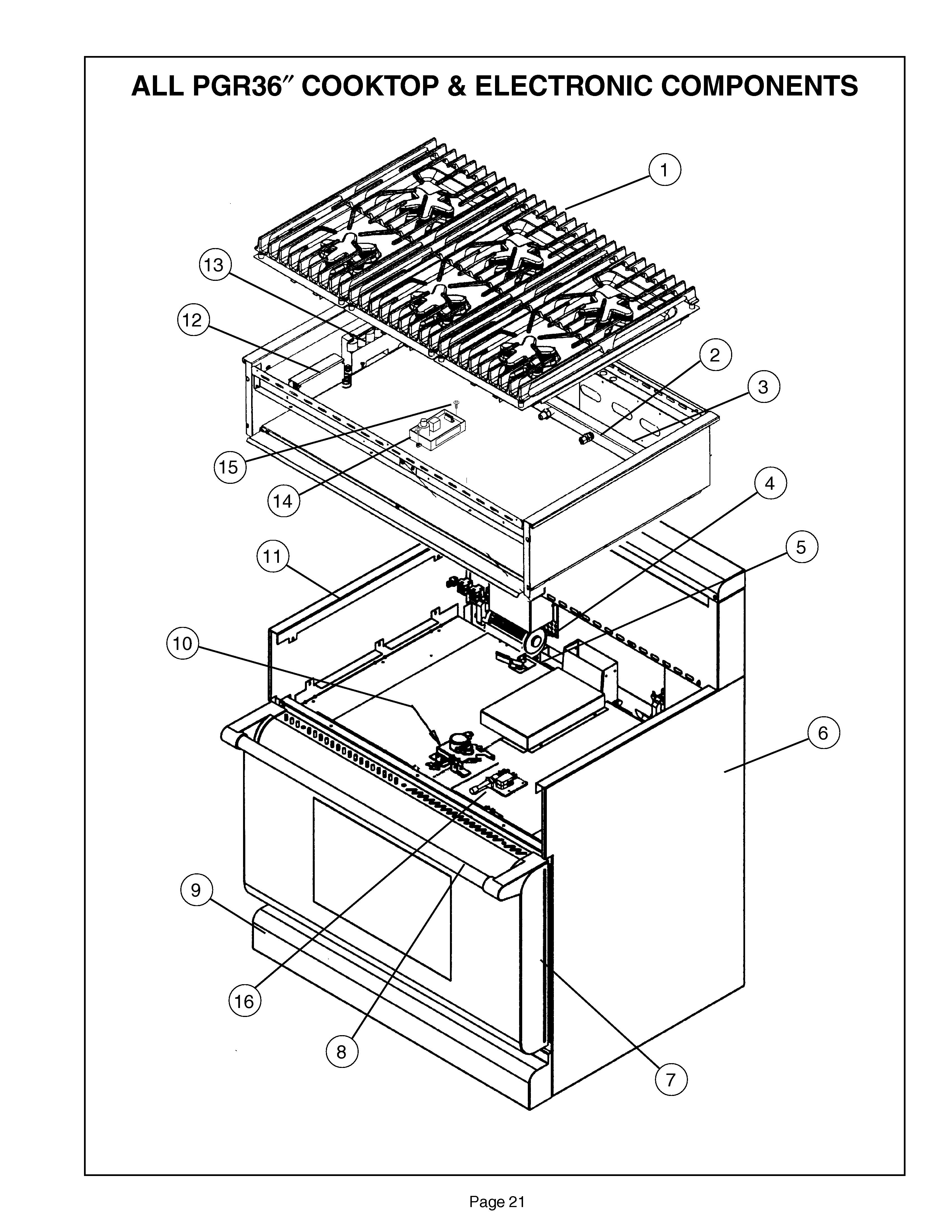 PGR366ZS | Bosch | Appliance Parts