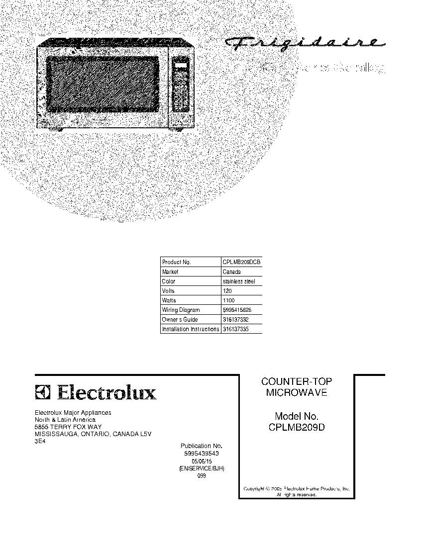 Electrolux Door Spring 154430601