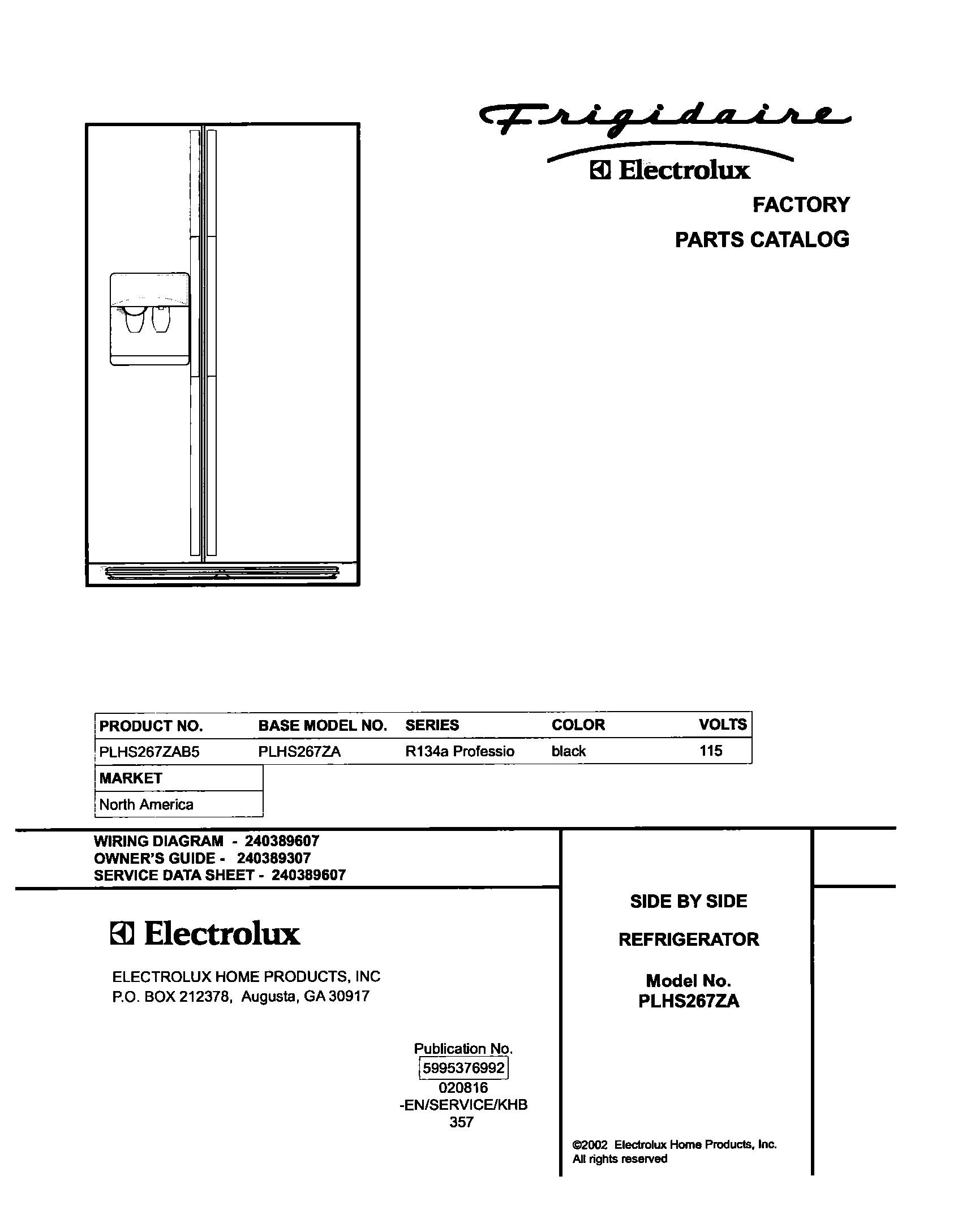 plrs267za parts