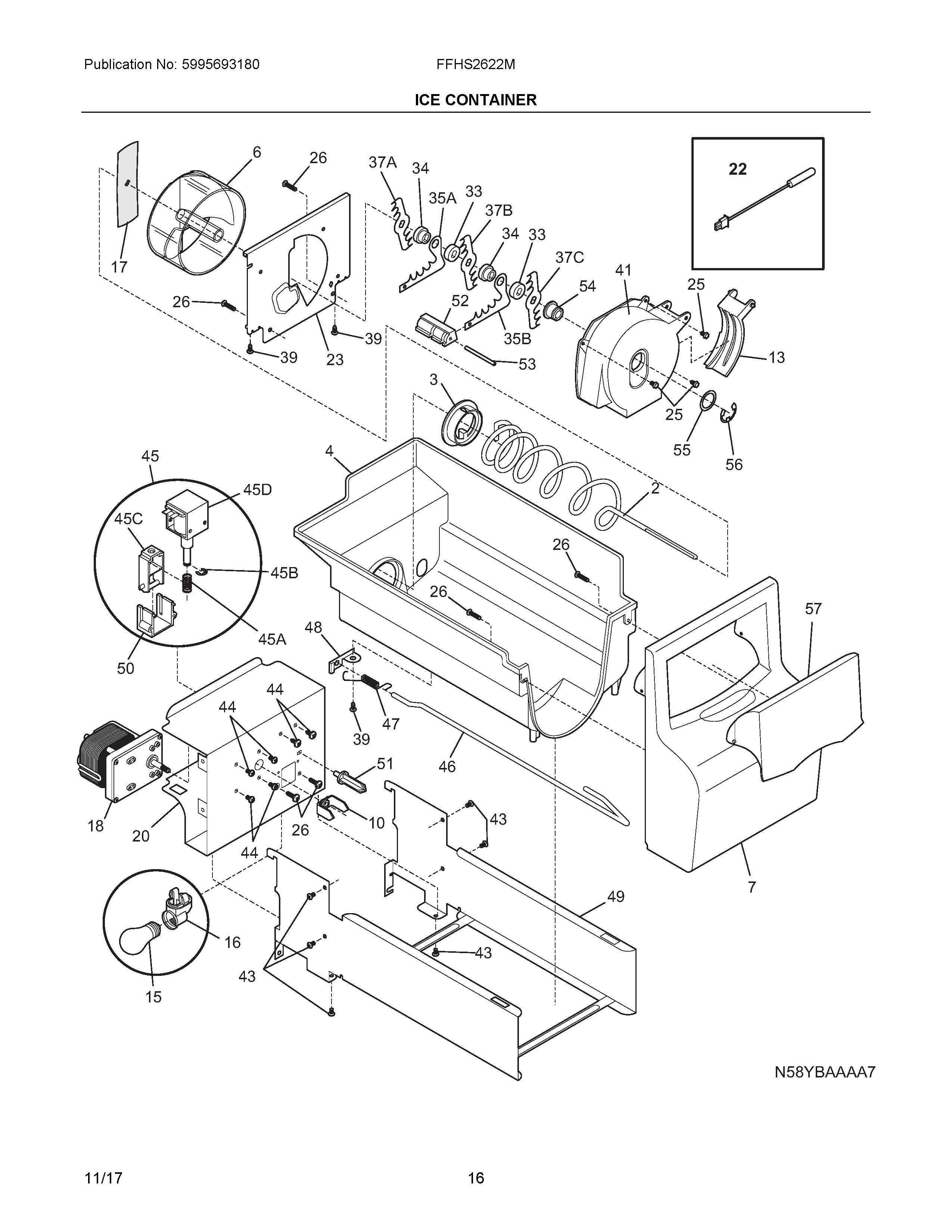 ffhs2622msya parts