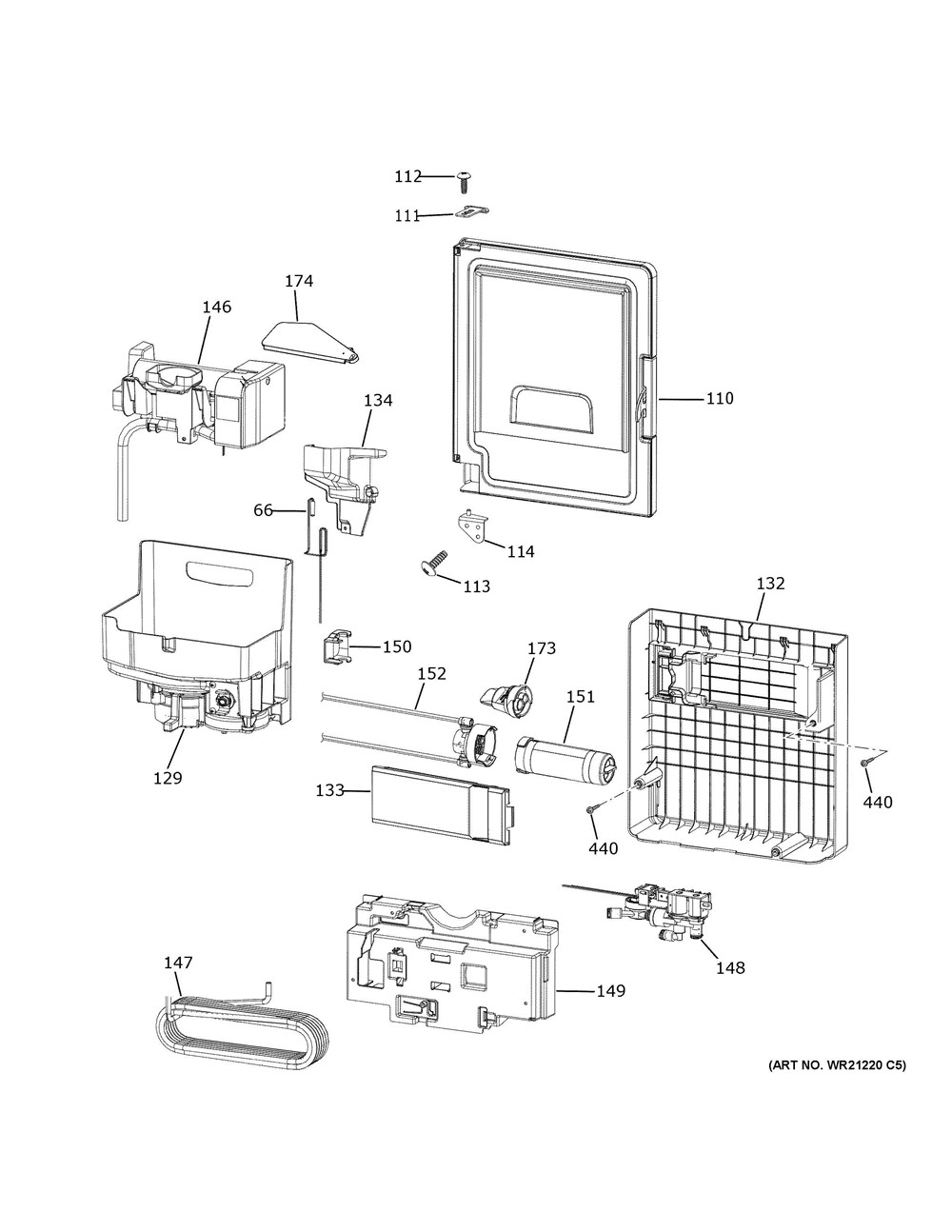CVE28DP2NBS1 | General Electric | Appliance Parts