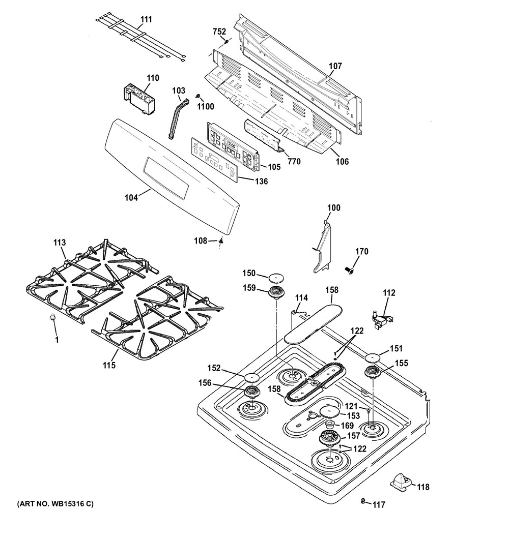 Ge Toaster Oven 169157 | Decoration Items Image