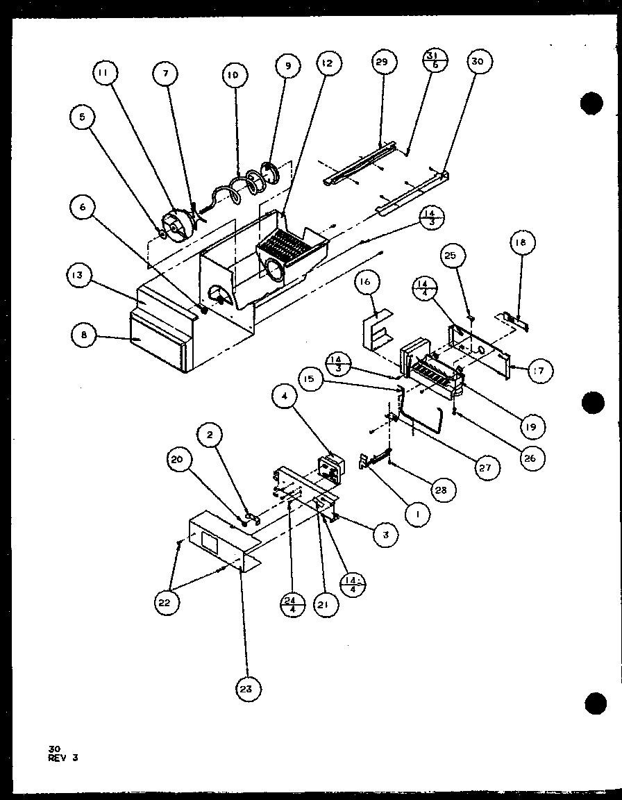 SXDE25JB (BOM: P7870127W) | Maycor Appliance | Appliance Parts
