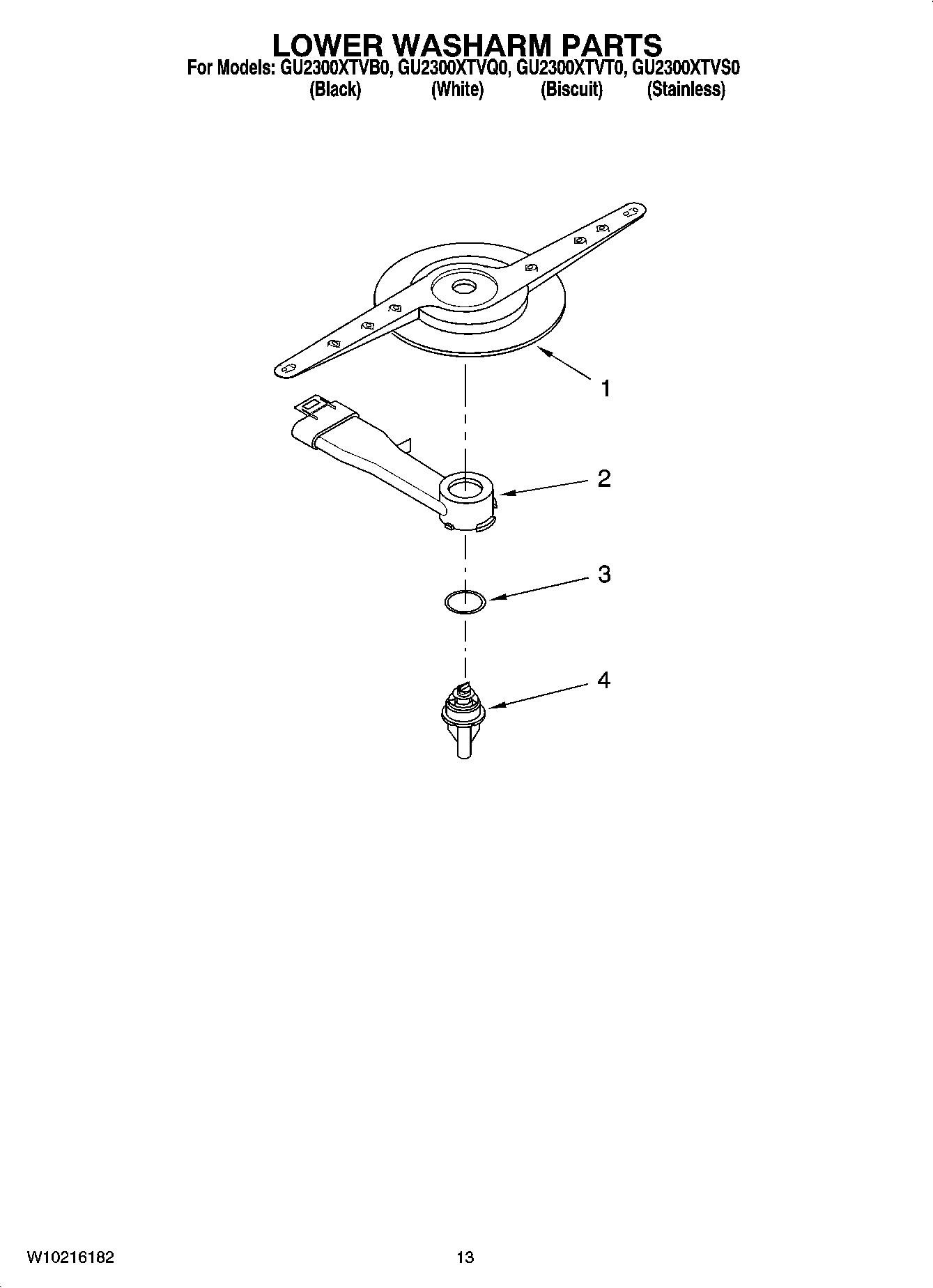 whirlpool gu2300xtvb0