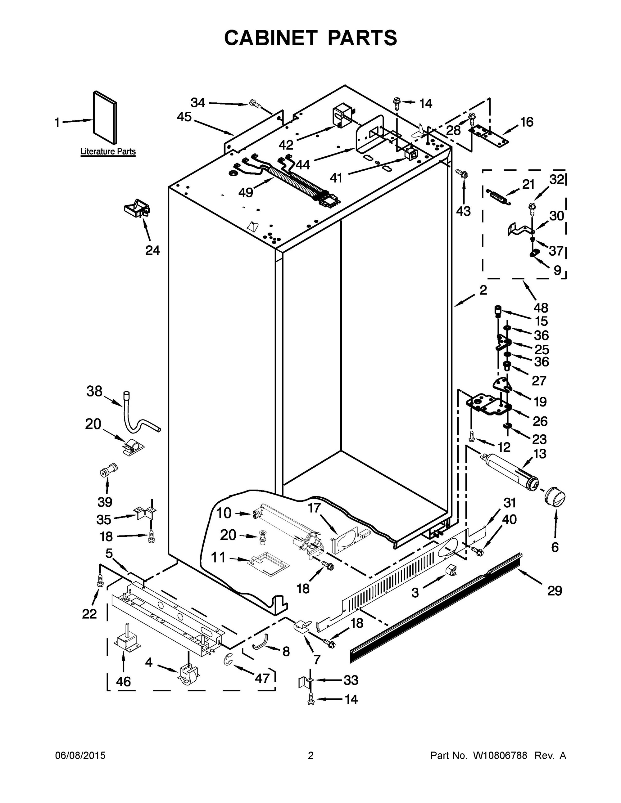 KBSD606ESS00 Parts Refrigerator SideBySide · 20.8 Cubic