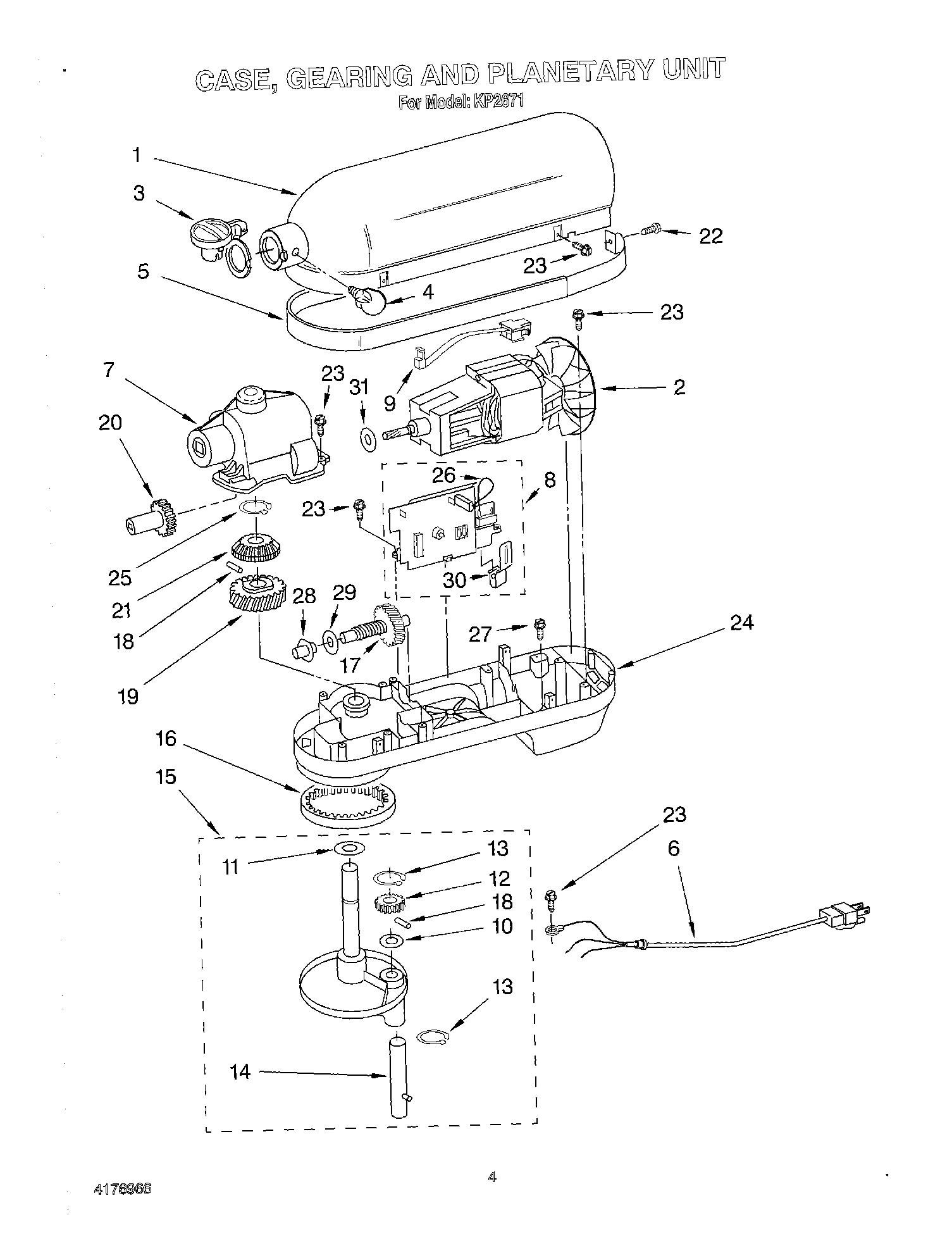 WP9703680 - KitchenAid Stand Mixer Clip Retainer