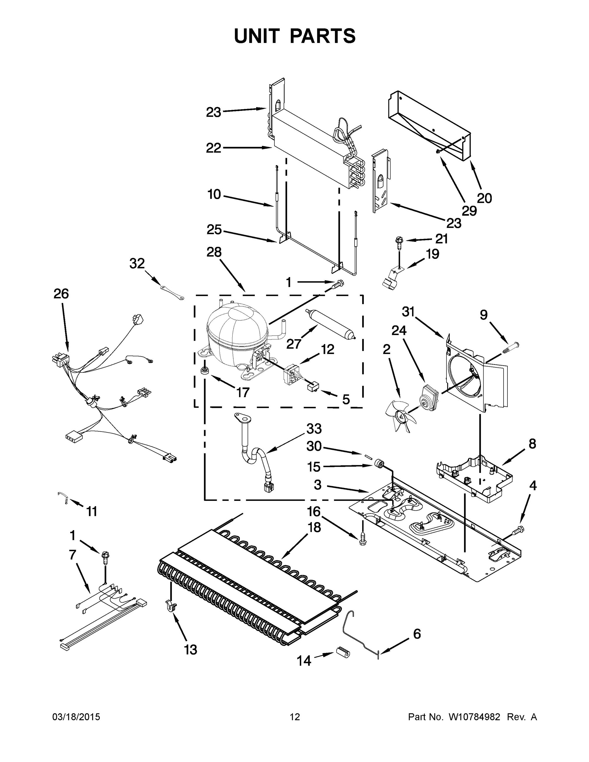 KRFC300ESS00 | Unit Parts | Refrigerator | French Door | Kitchenaid ...