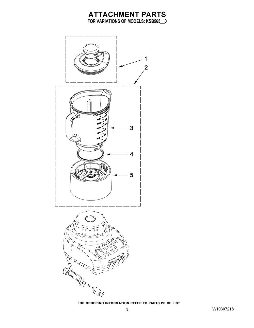 KitchenAid KSB565SM0 Blender