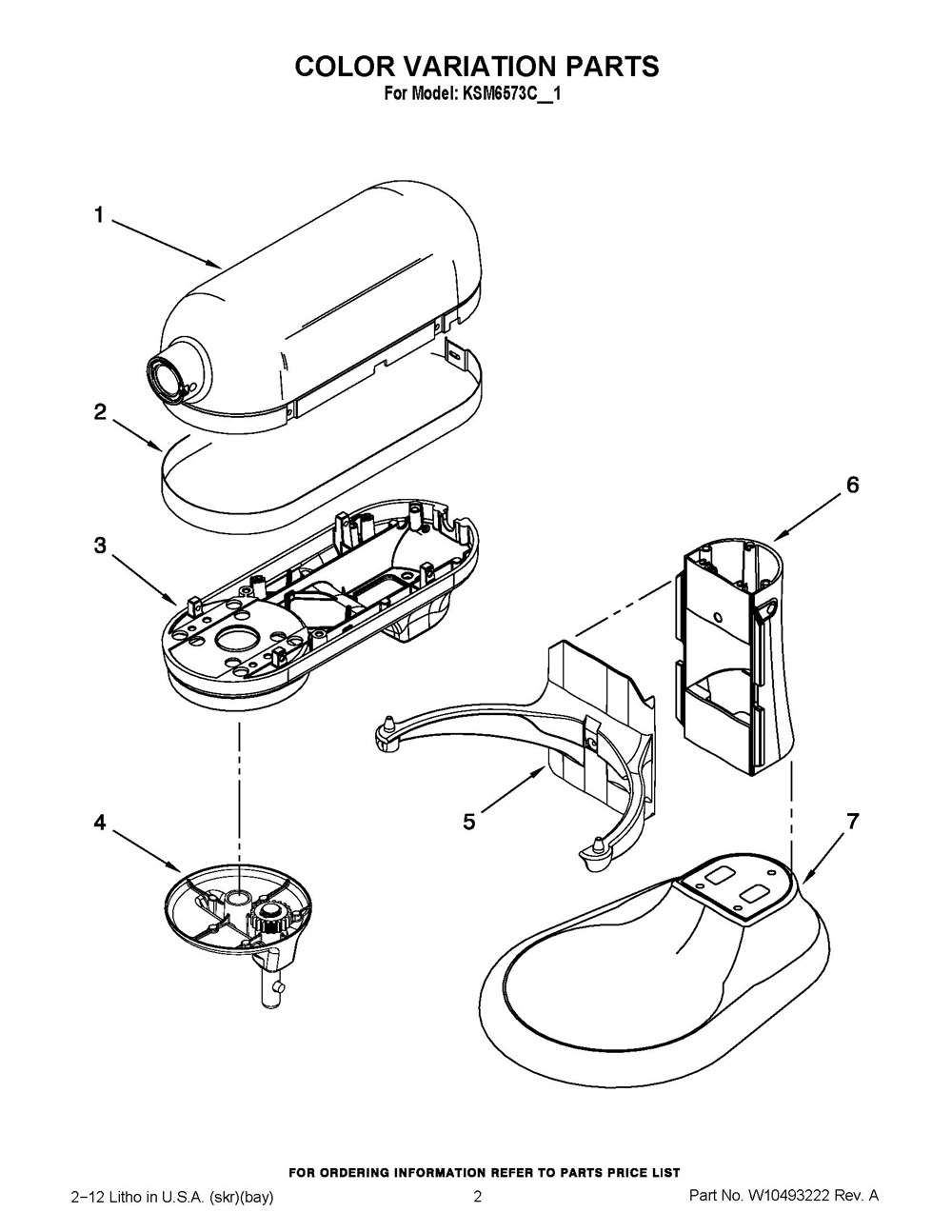 WP9703680 - KitchenAid Stand Mixer Clip Retainer