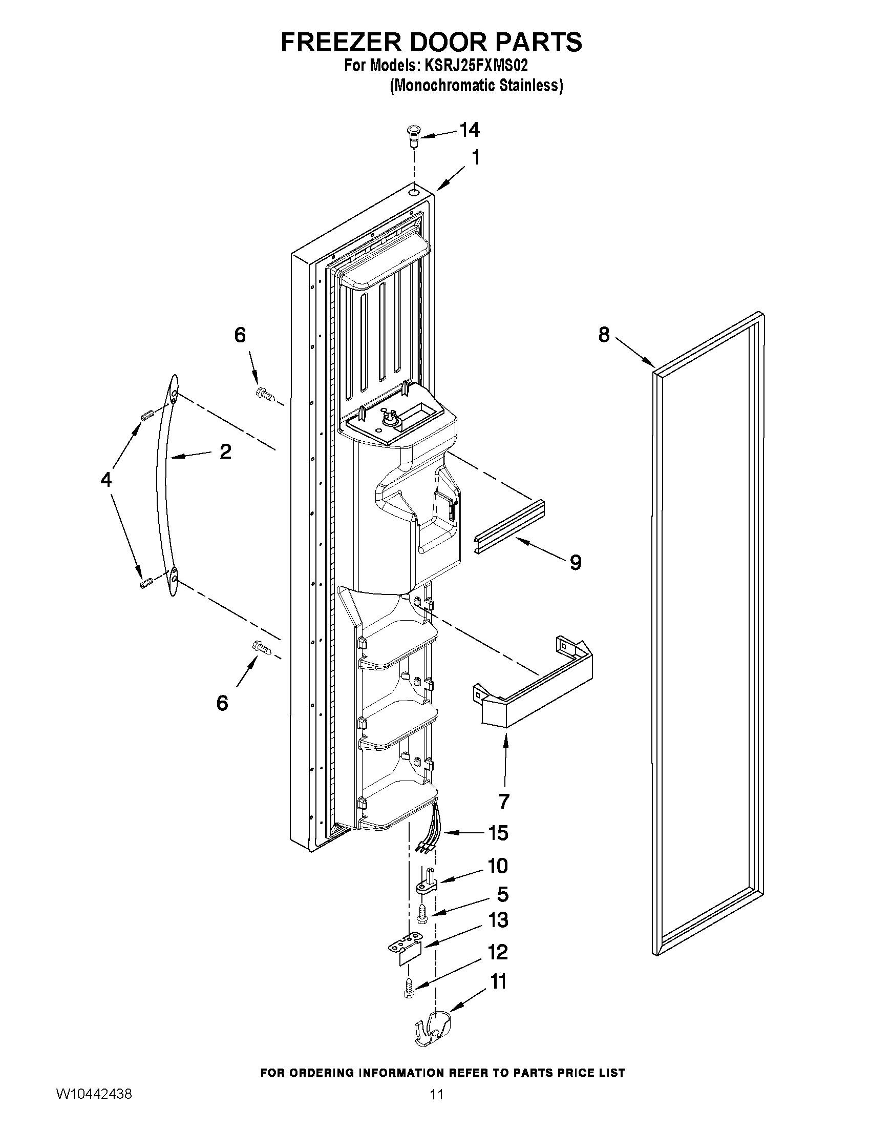 kenmore elite model 795 refrigerator