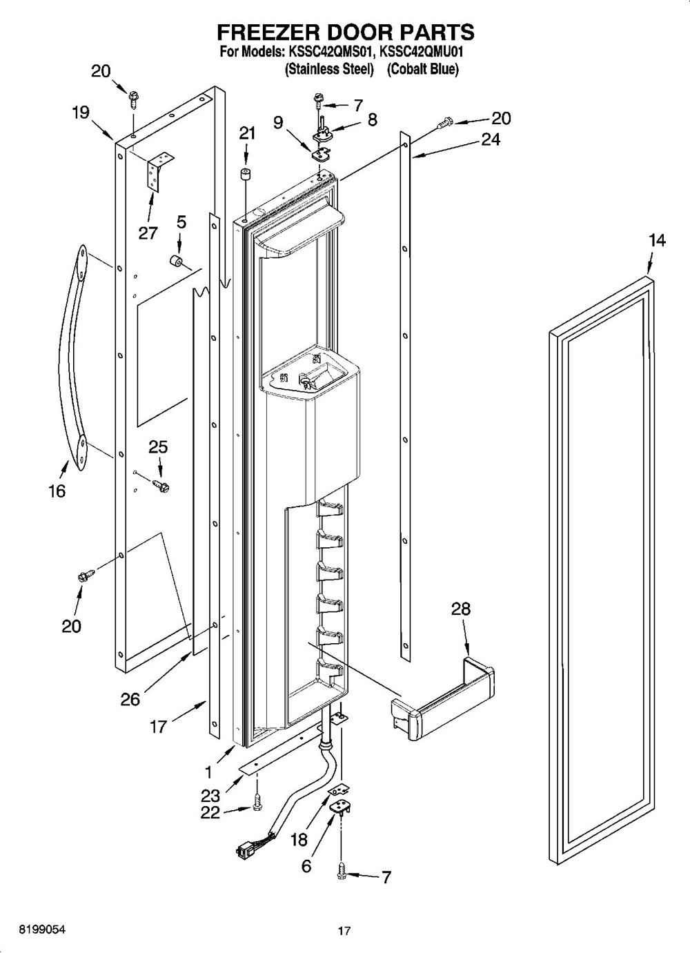 KSSC42QMS02 Refrigerator Cu Ft SideBySide Architect, 43 OFF