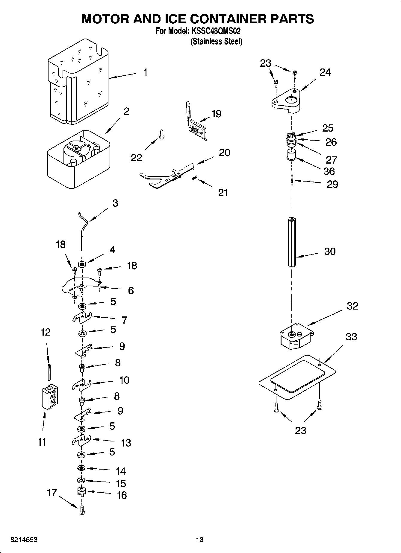 kitchenaid kssc48qms02