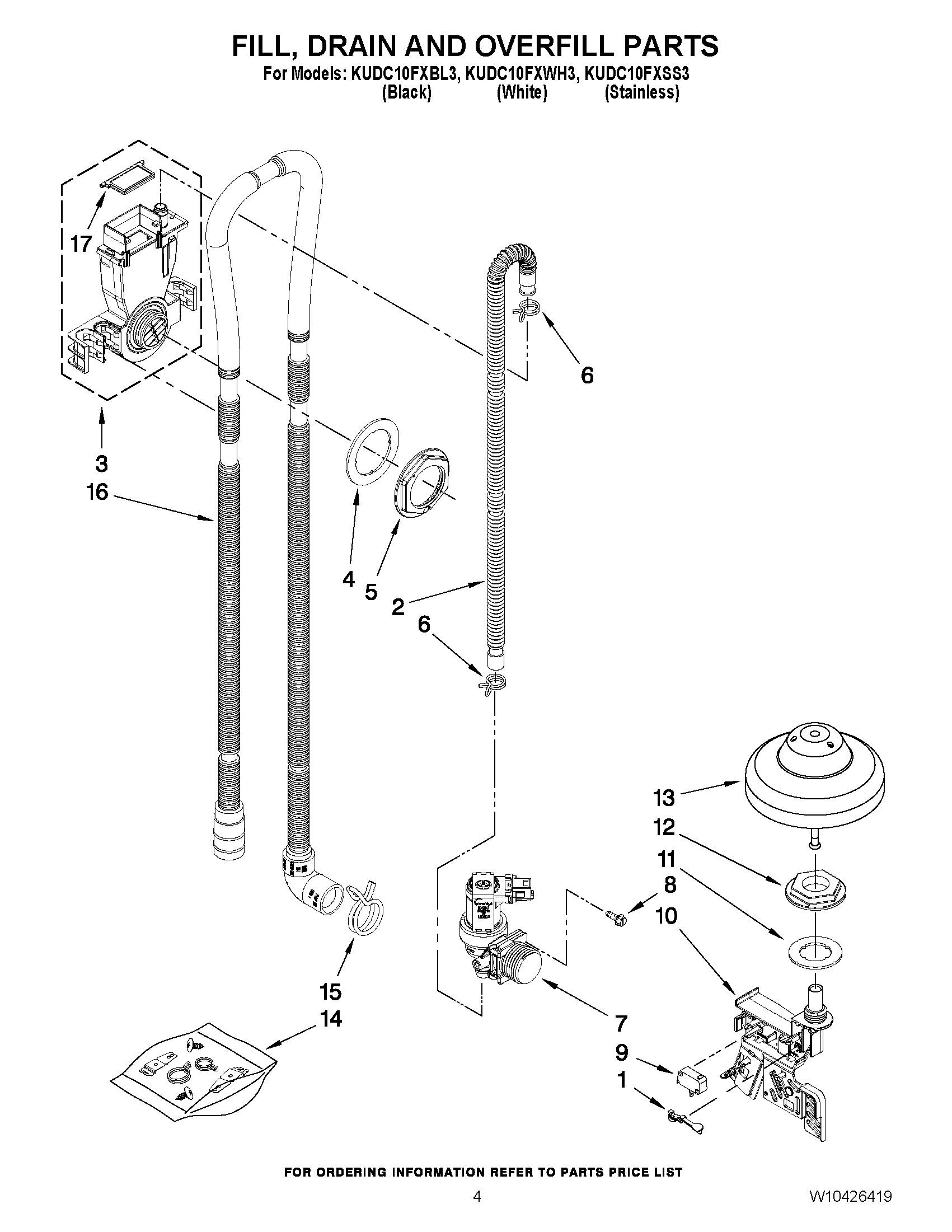 Kitchenaid kudc10fxss3 hot sale