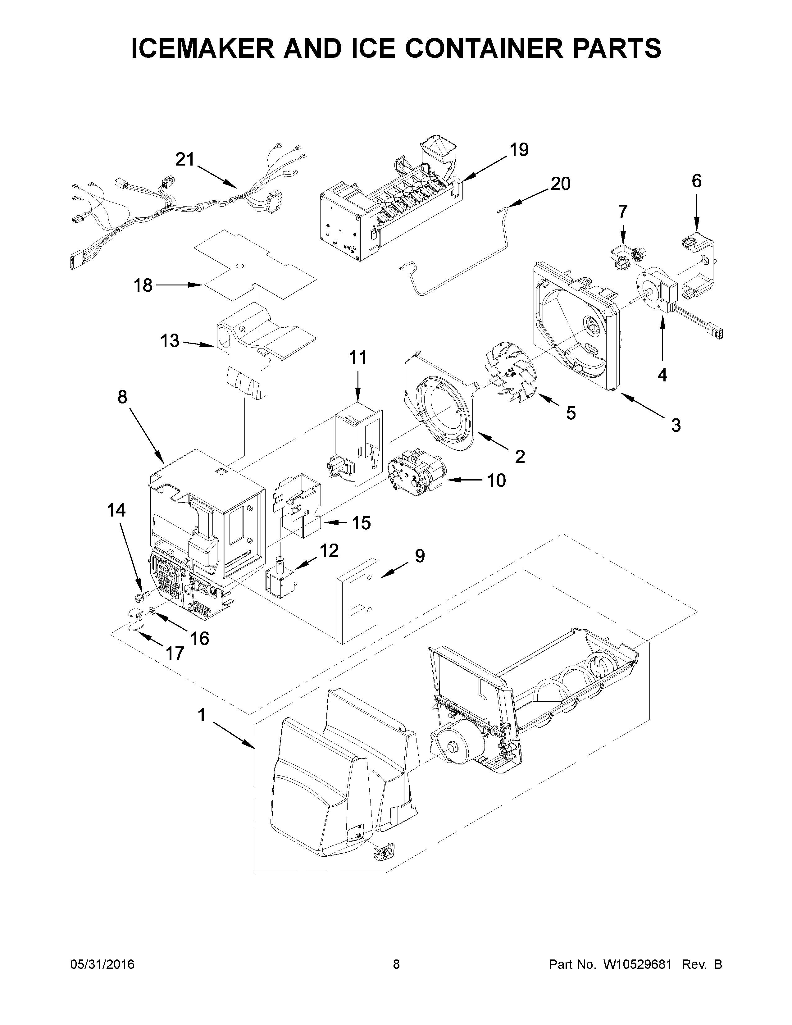 kitchenaid kfxs25ryms4 ice maker