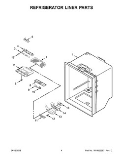 WRF535SMBM00 | Whirlpool Corporation | Appliance Parts