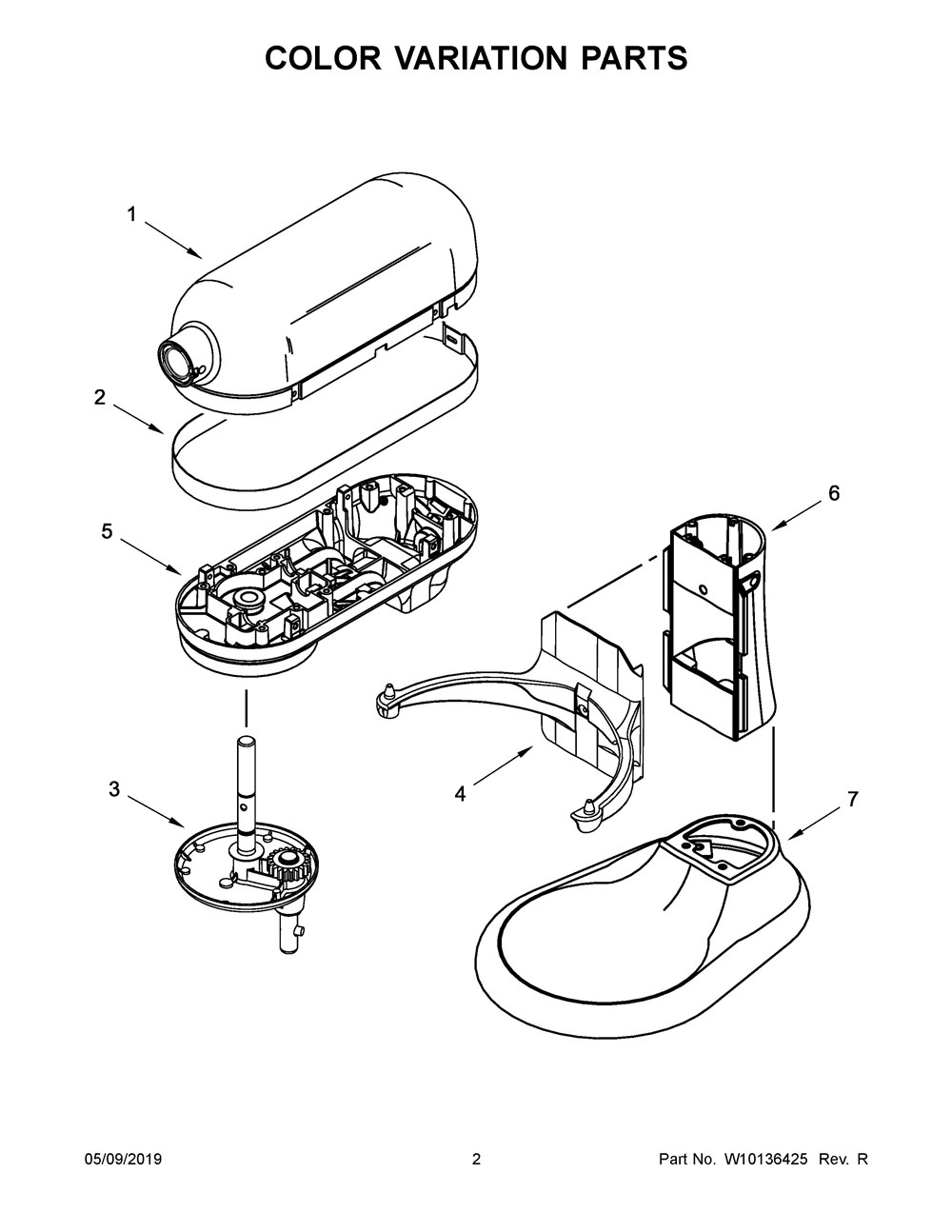 WP9703680 - KitchenAid Stand Mixer Clip Retainer