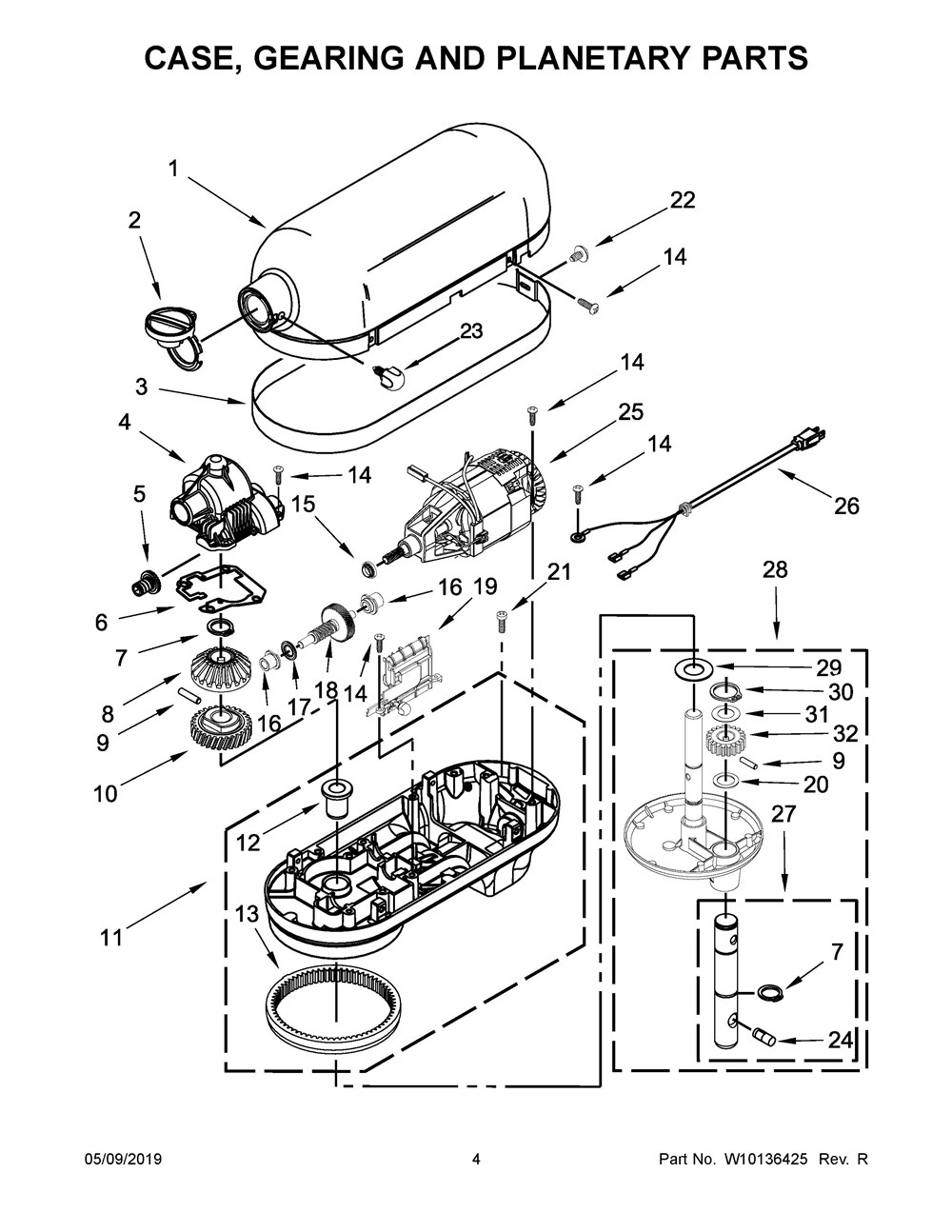 WP9703680 - KitchenAid Stand Mixer Clip Retainer