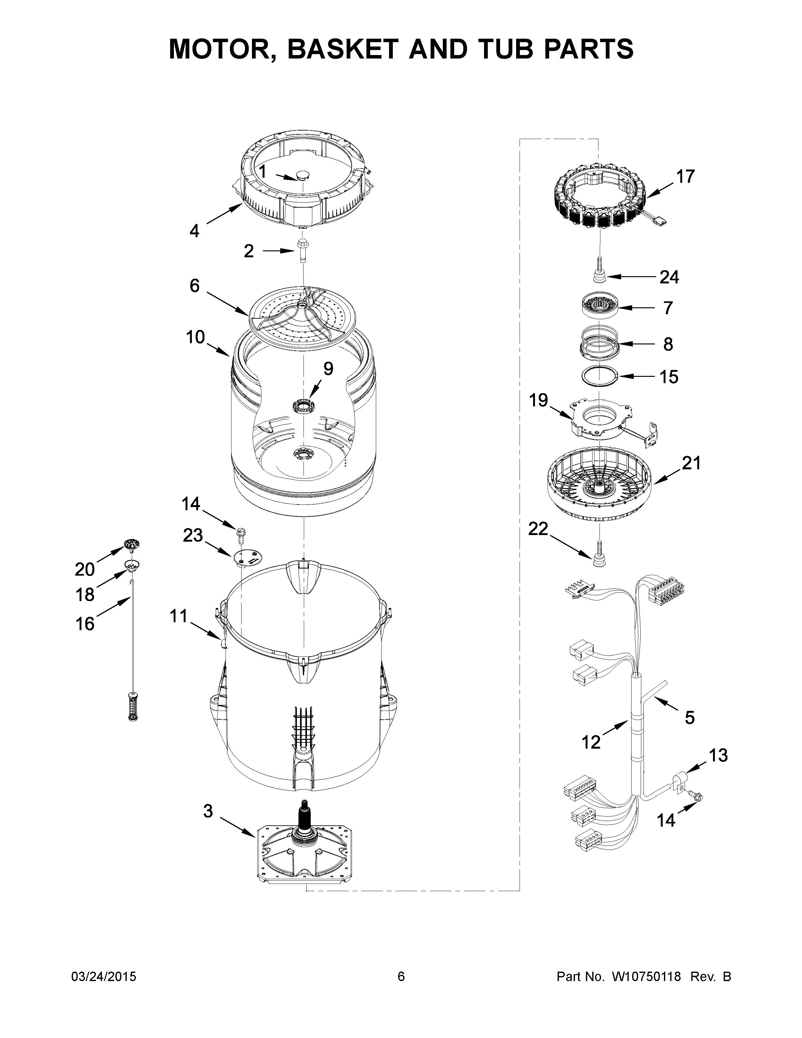WTW8040DW0 | Whirlpool Corporation | Appliance Parts