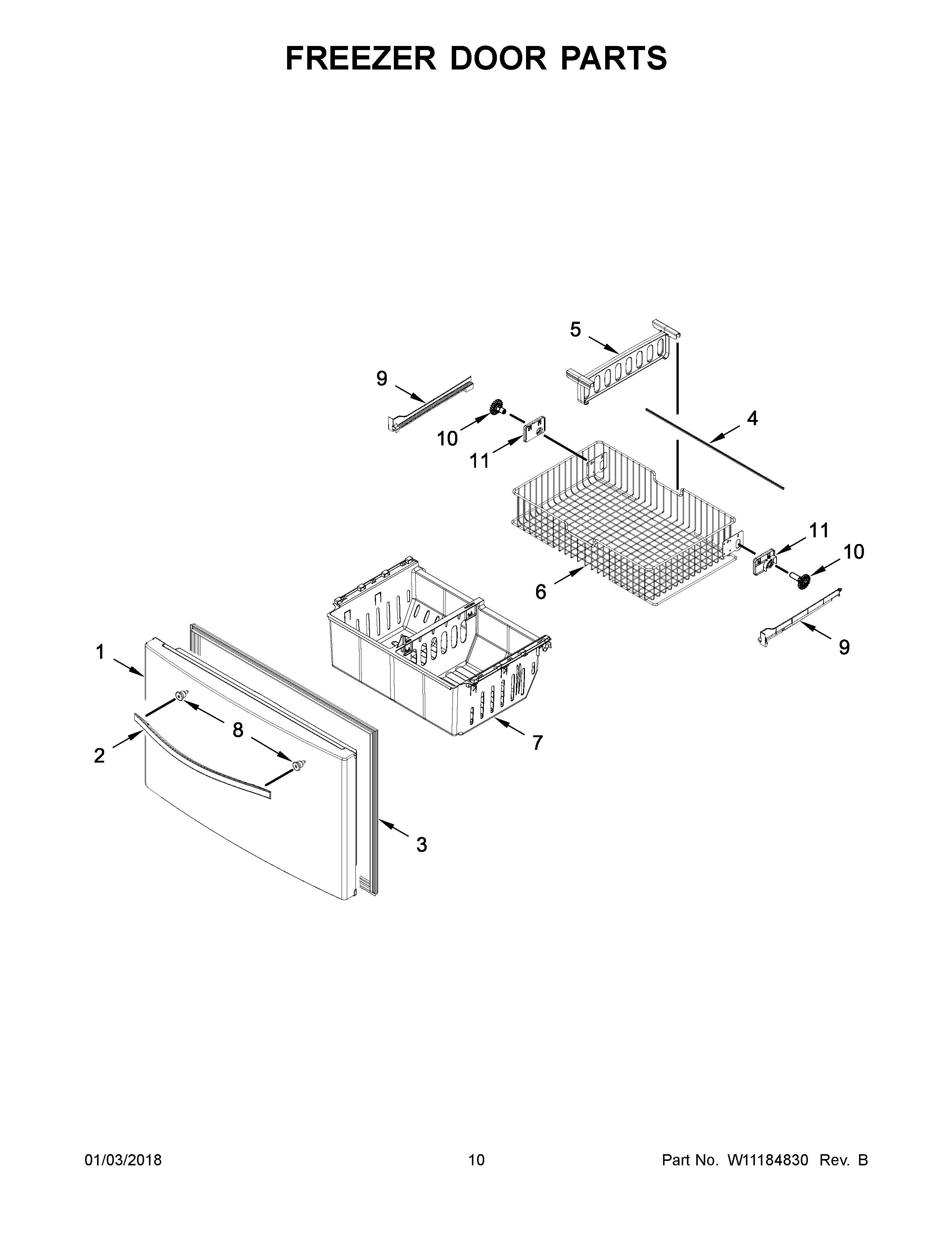 WRF555SDFZ05 | Whirlpool Corporation | Appliance Parts