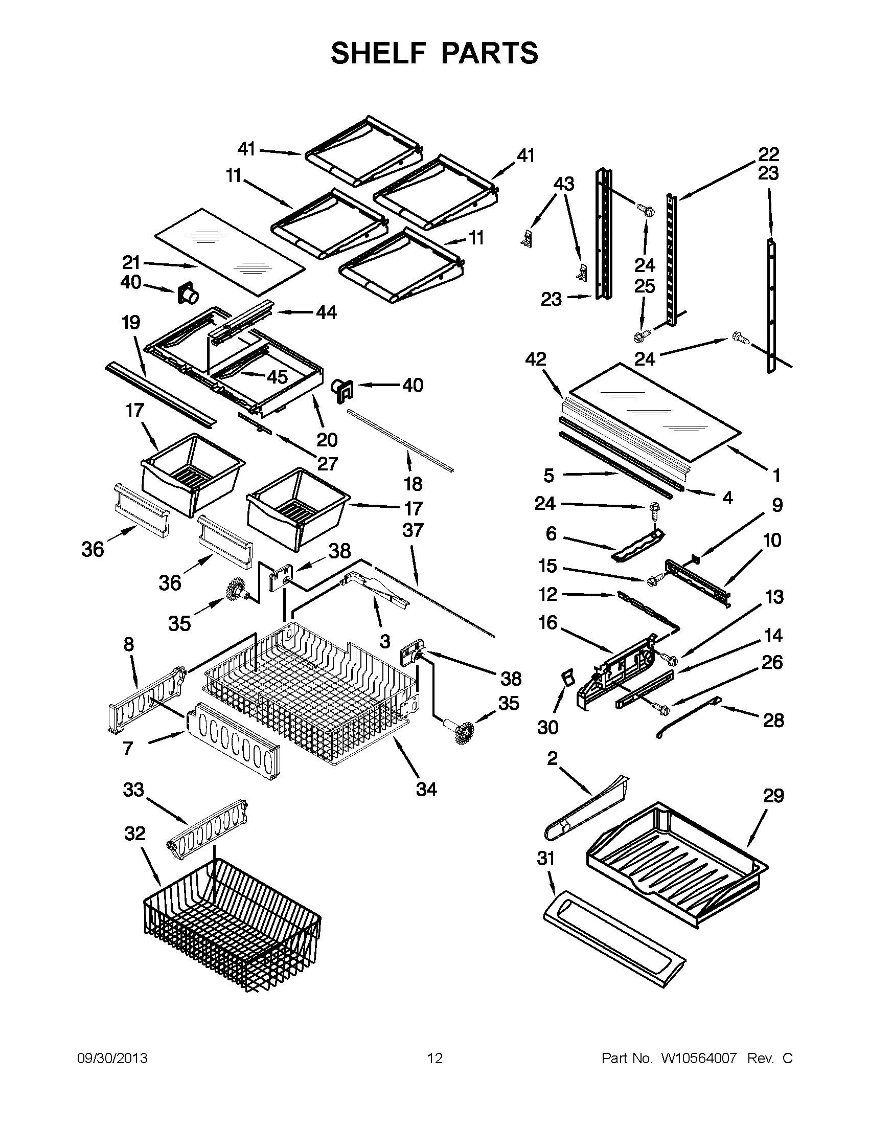 KBFS22EWMS9 | Refrigerator | French Door | Kitchenaid | Whirlpool