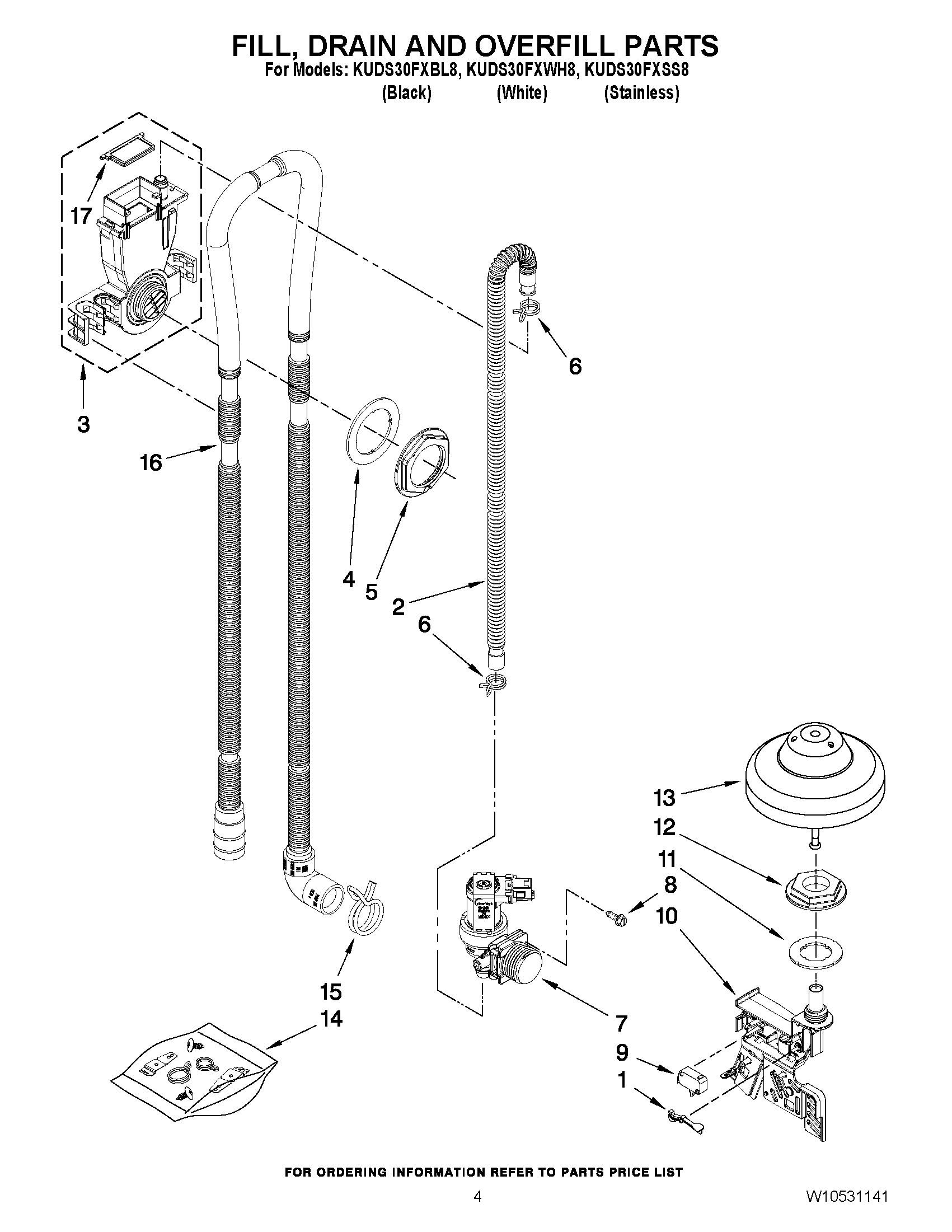 Kitchenaid 2024 dishwasher kuds30fxss8