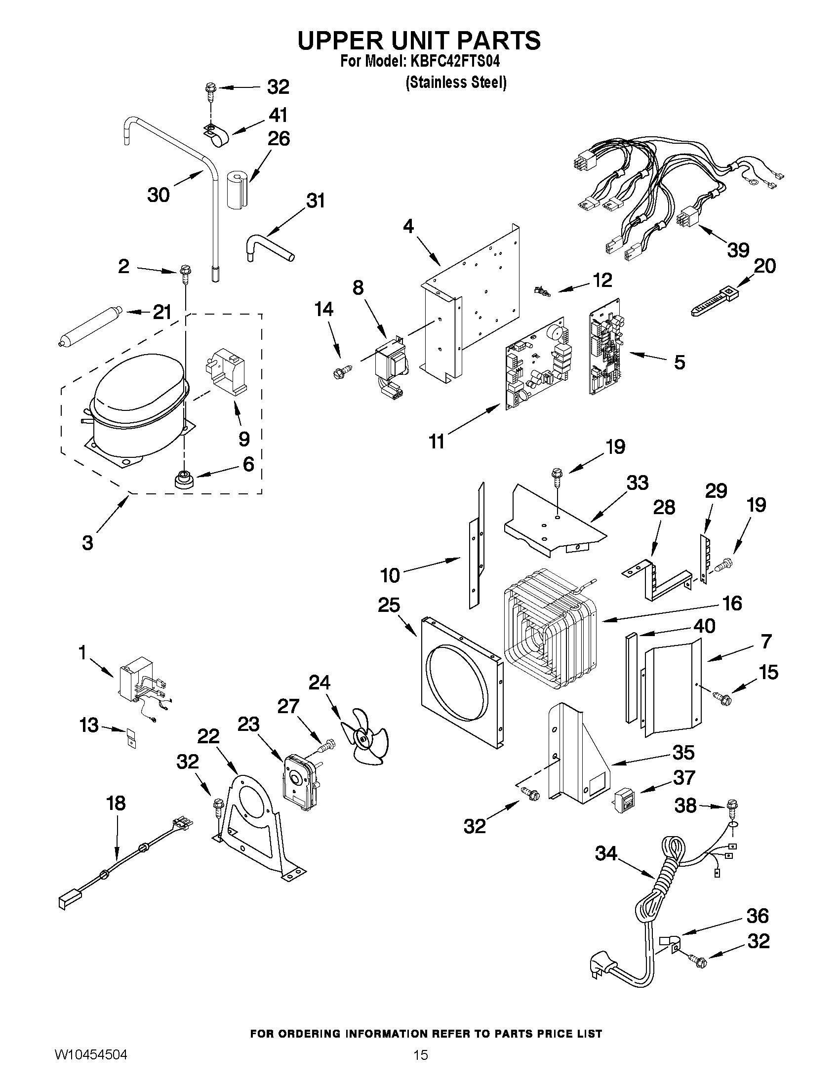 KBFC42FTS04 | Refrigerator | Bottom Freezer- Built In | Kitchenaid